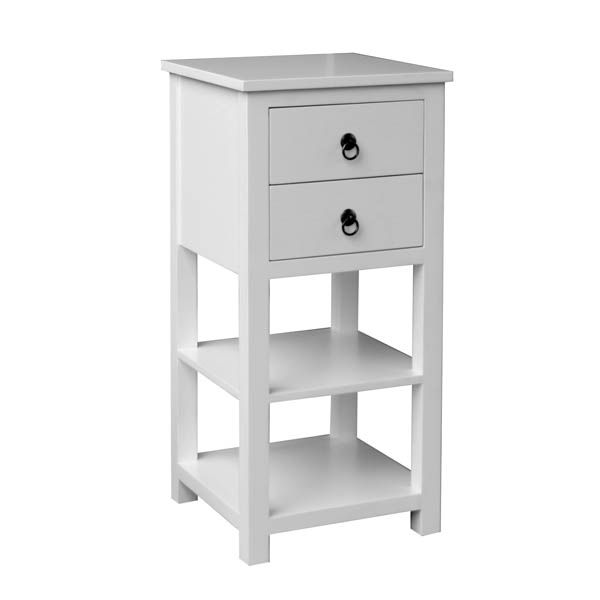 white nightstand